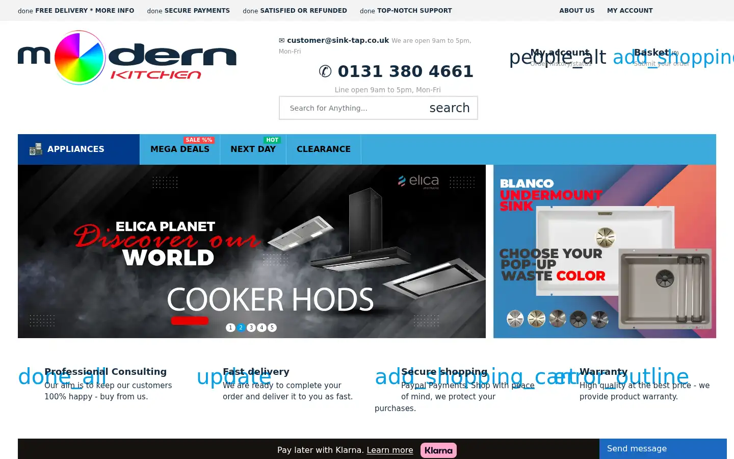 Screenshot of sink-tap.co.uk