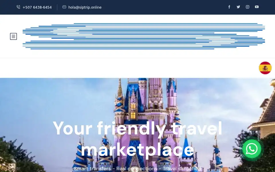 Screenshot of siptrip.online