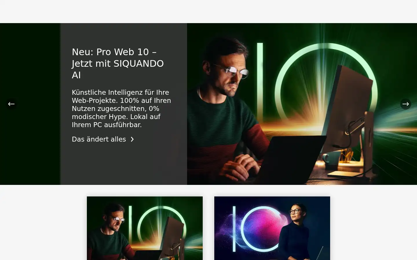 Screenshot of siquando.de