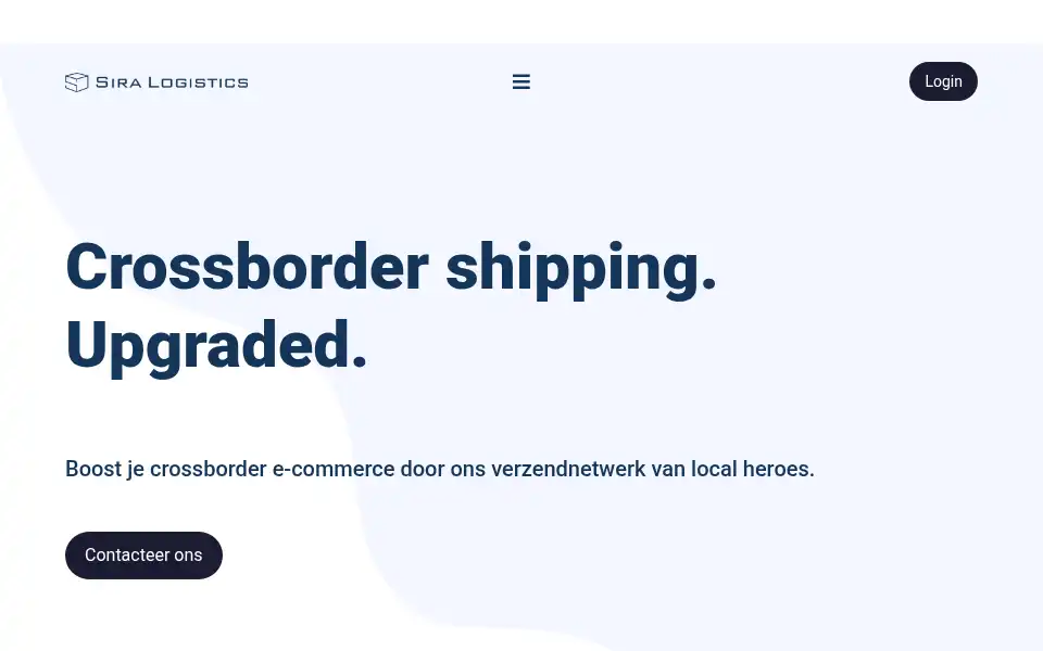 Screenshot of siralogistics.nl