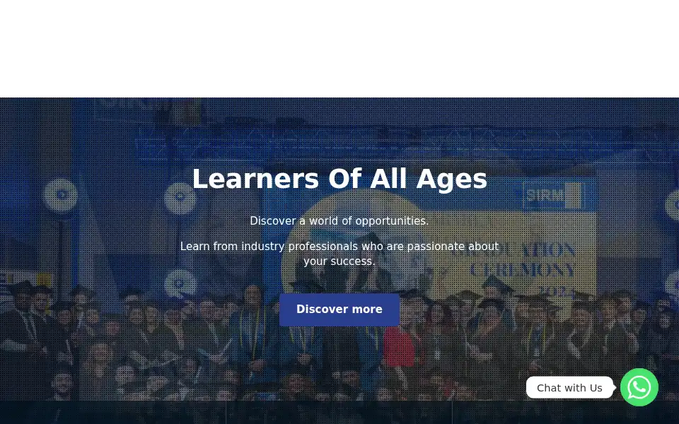 Screenshot of sirm.ac.uk
