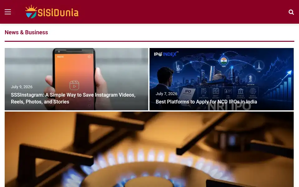 Screenshot of sisidunia.com