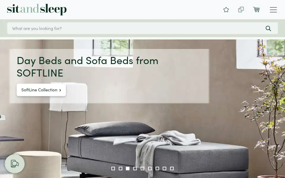 Screenshot of sitandsleep.co.uk