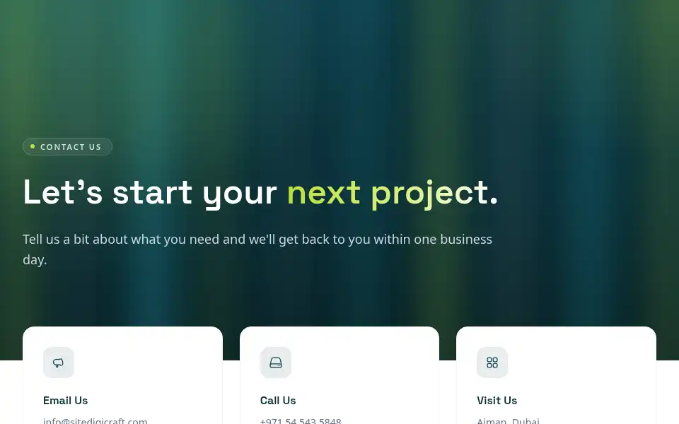 Screenshot of sitedigicraft.com