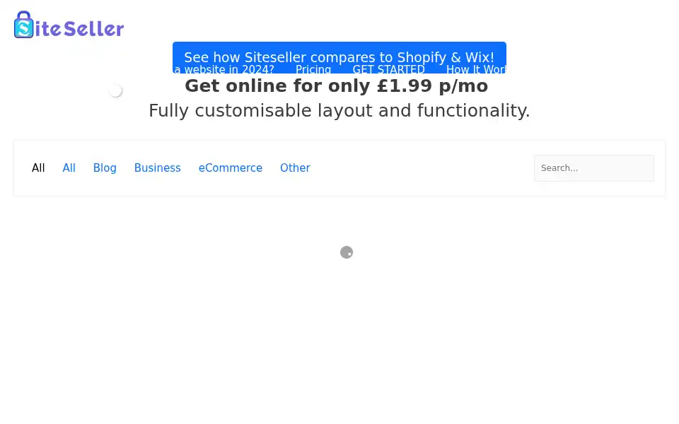 Screenshot of siteseller.net