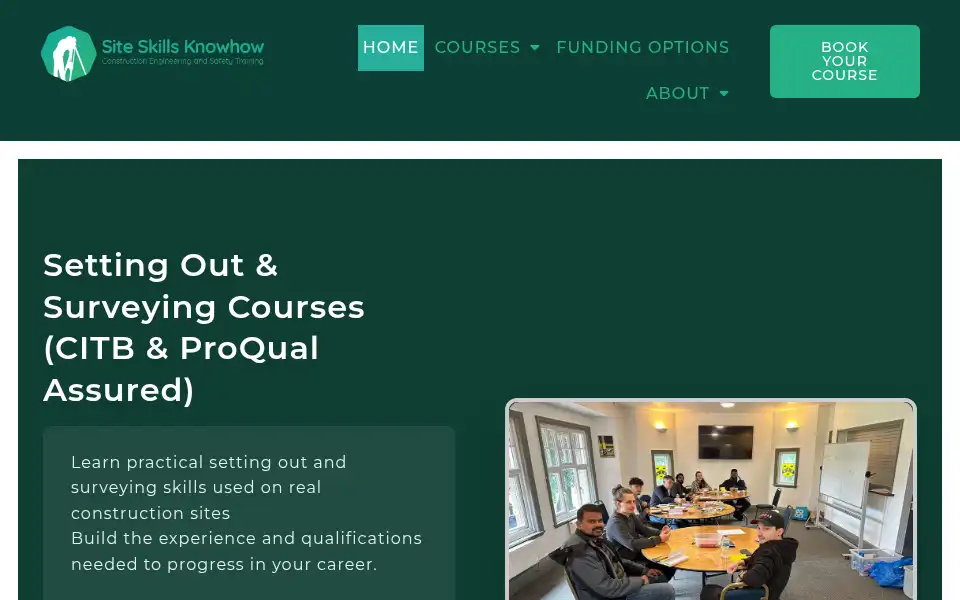 Screenshot of siteskillsknowhow.com