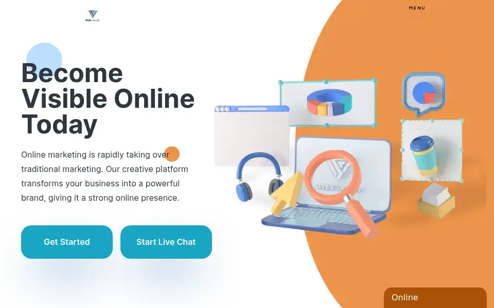 Screenshot of sitesvalley.com