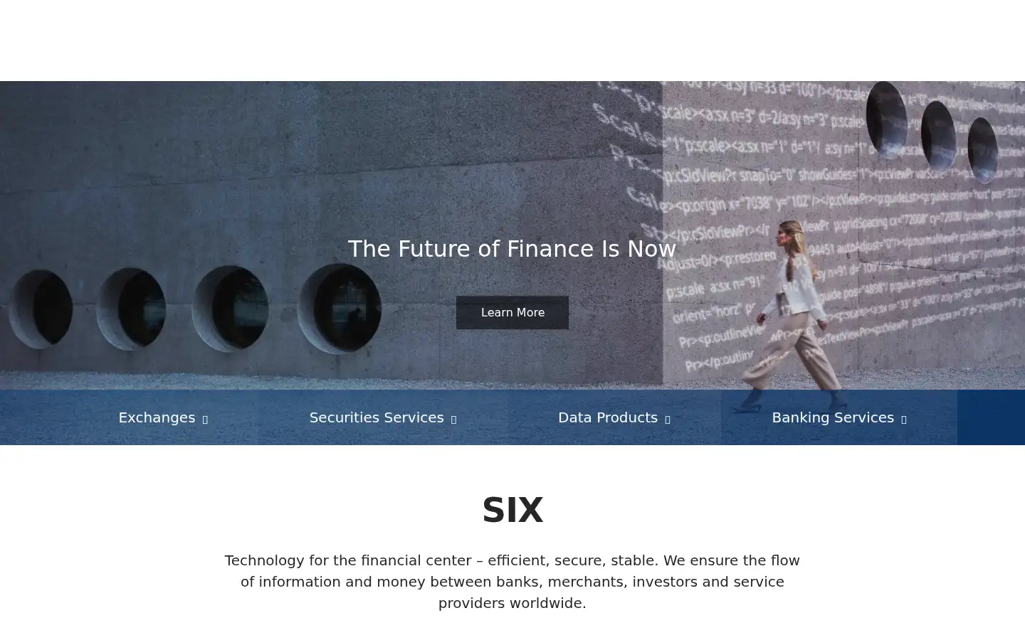 Screenshot of six-group.com