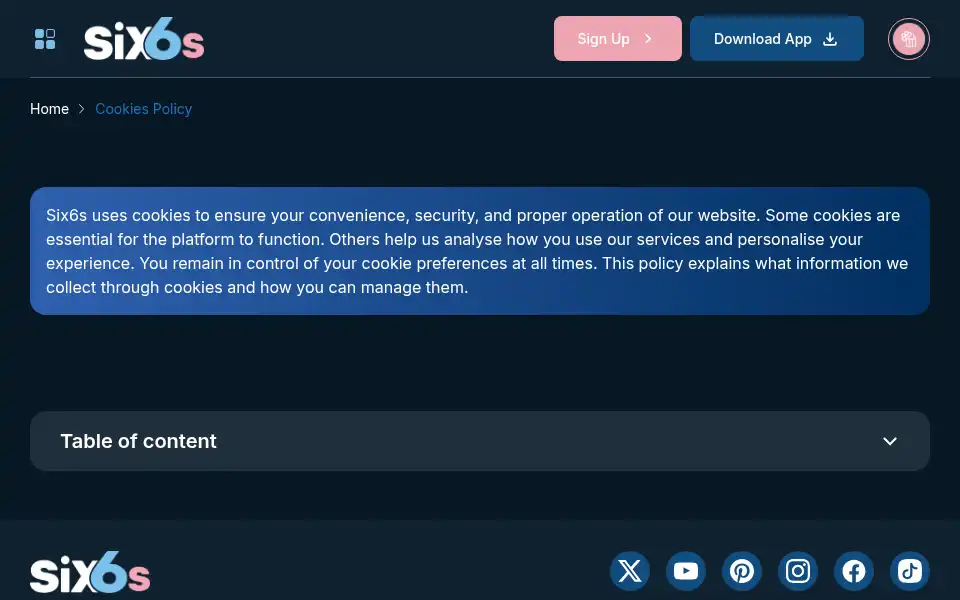 Screenshot of six6xbd.com
