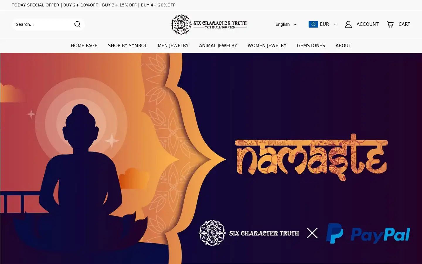 Screenshot of sixcharactertruth.com