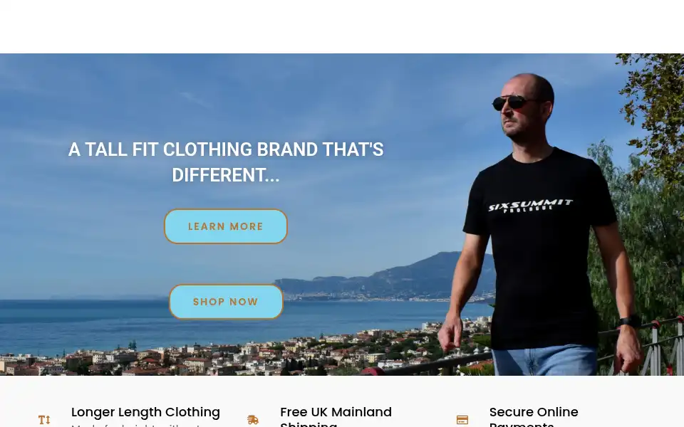 Screenshot of sixsummit.co.uk
