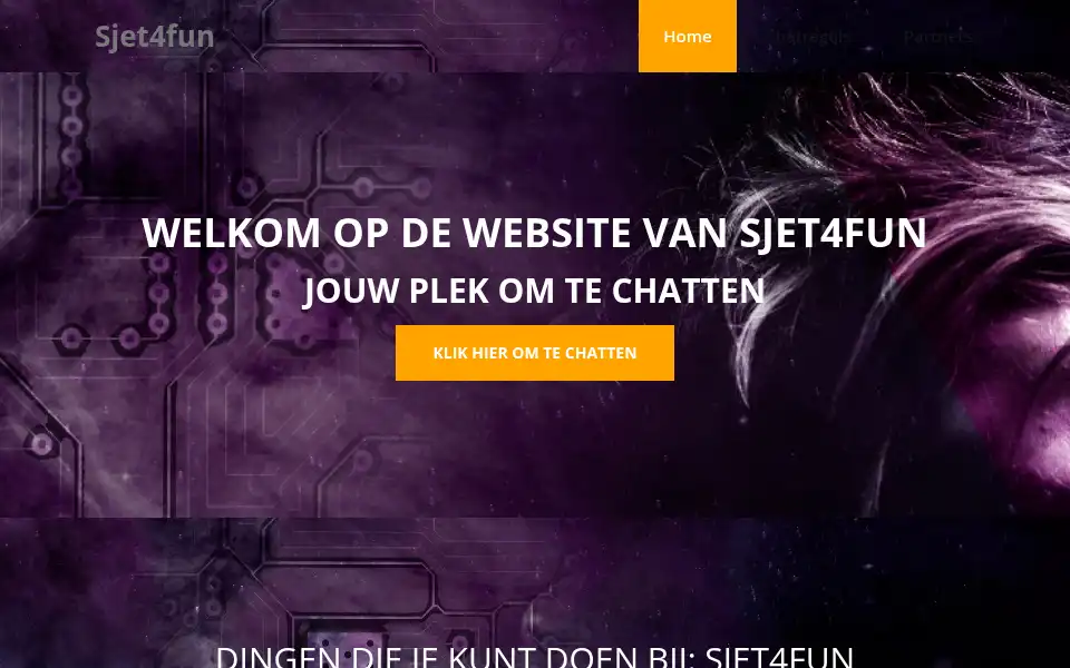 Screenshot of sjet4fun.nl