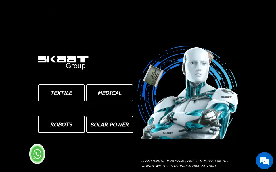 Screenshot of skaatindia.com