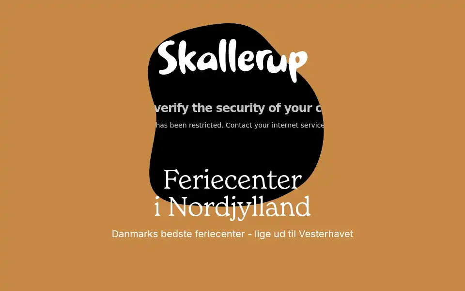 Screenshot of skallerup.dk