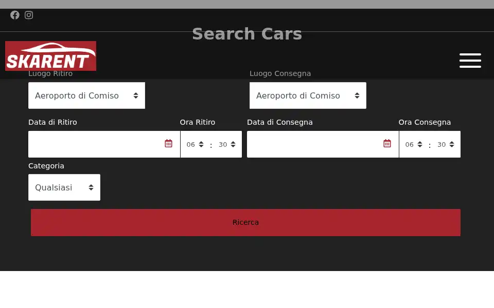 Screenshot of skarent.com