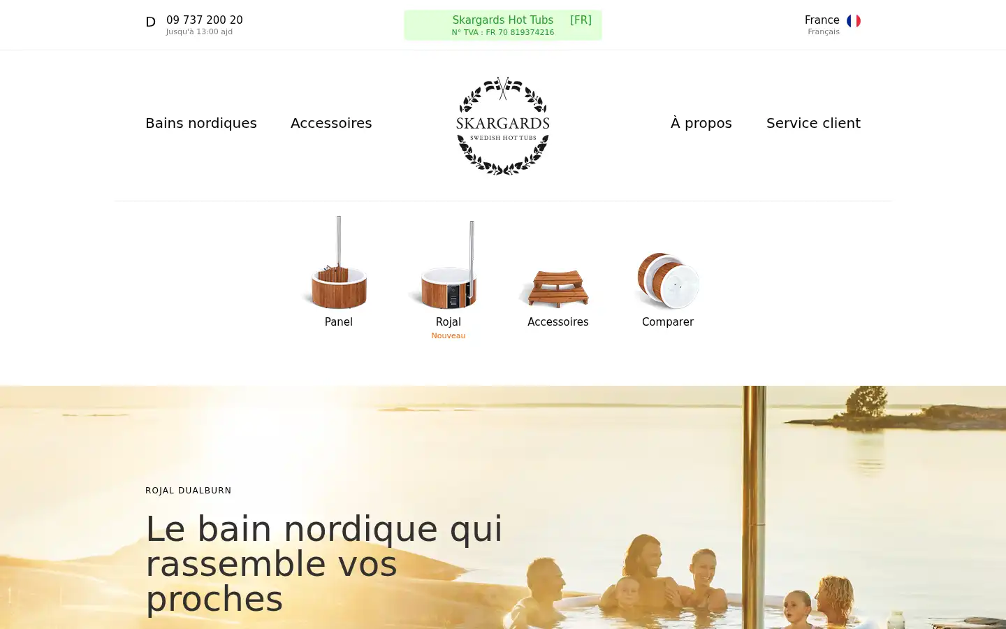 Screenshot of skargards.com