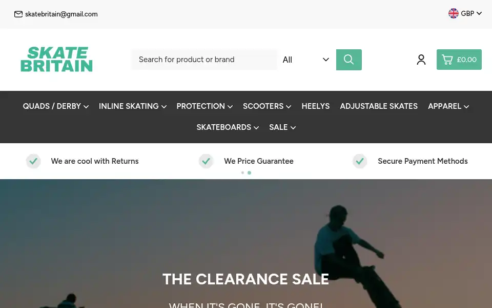 Screenshot of skatebritain.co.uk