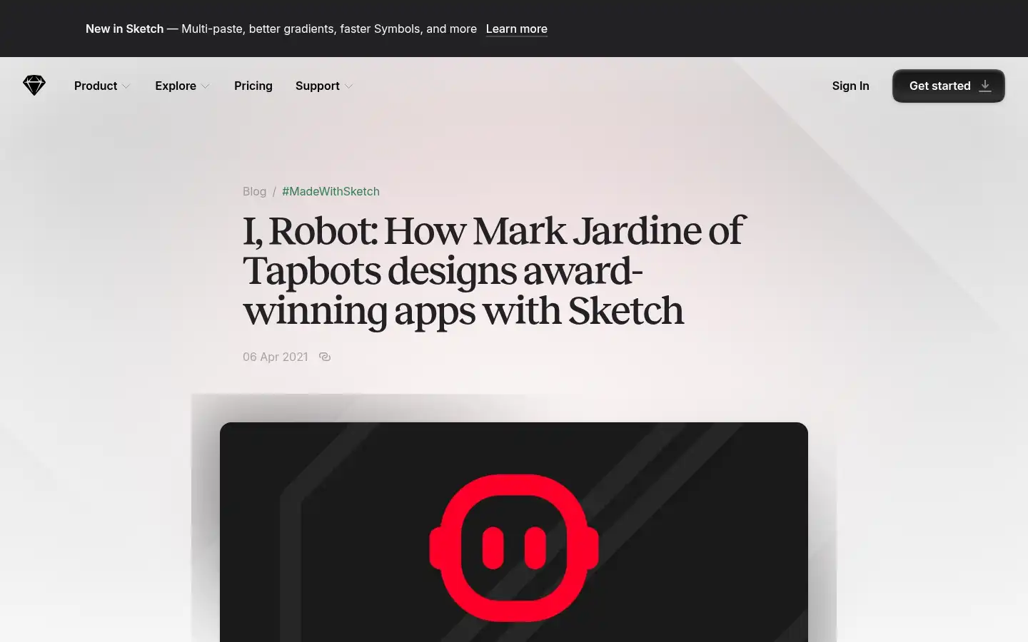 Screenshot of sketch.com