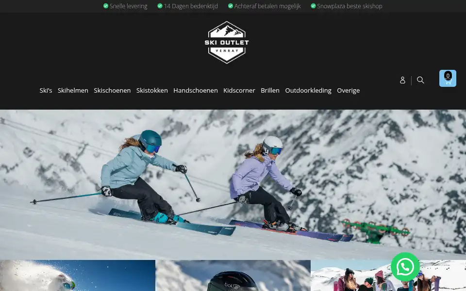 Screenshot of ski-outlet-venray.nl