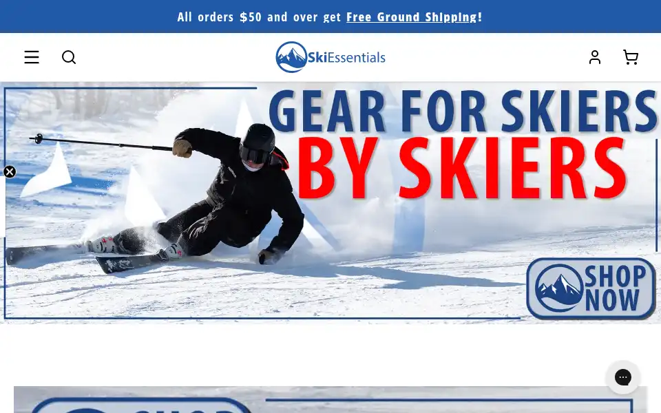 Screenshot of skiessentials.com