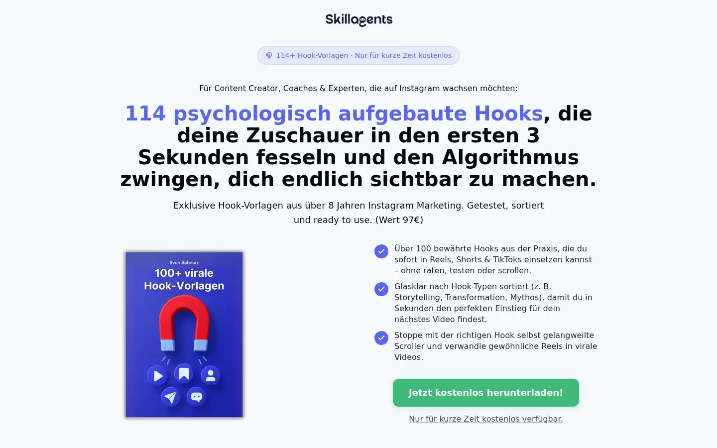 Screenshot of skillagents.de