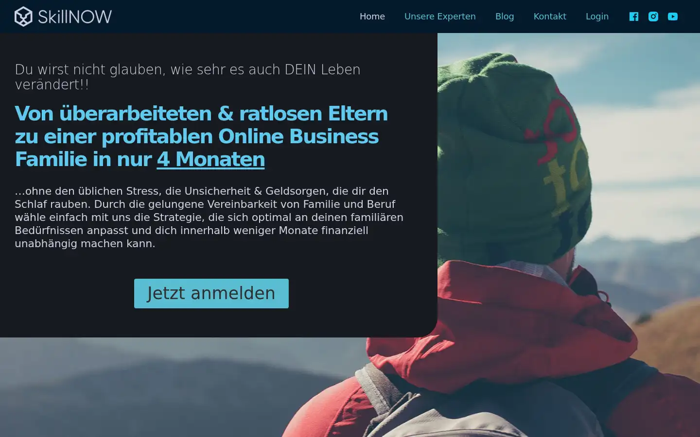 Screenshot of skillnow.me