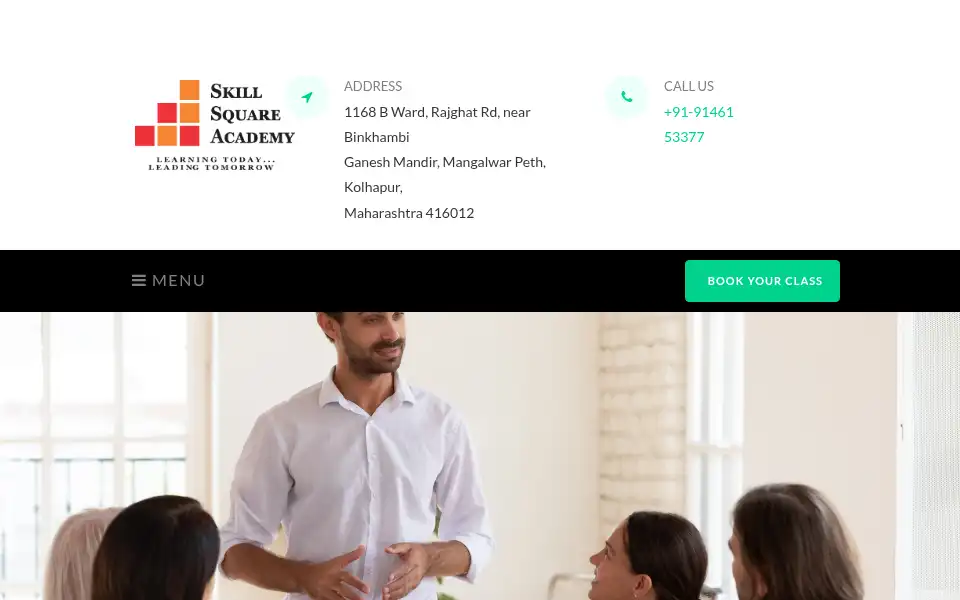 Screenshot of skillsquare.co.in
