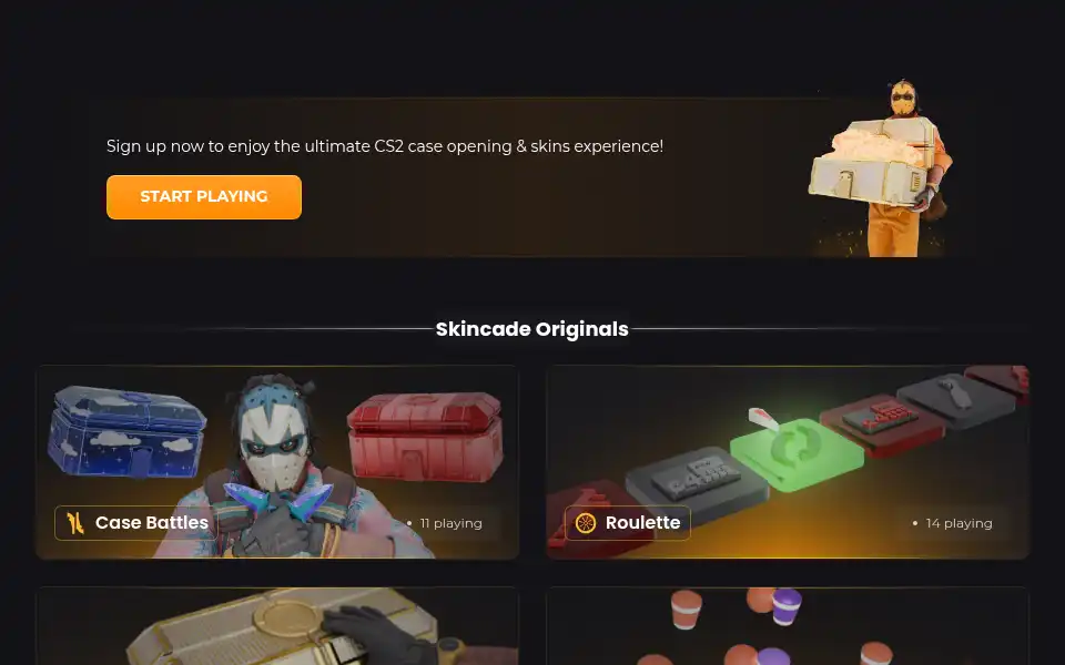 Screenshot of skincade.com