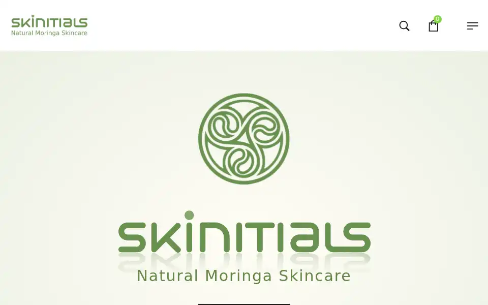 Screenshot of skinitials.com