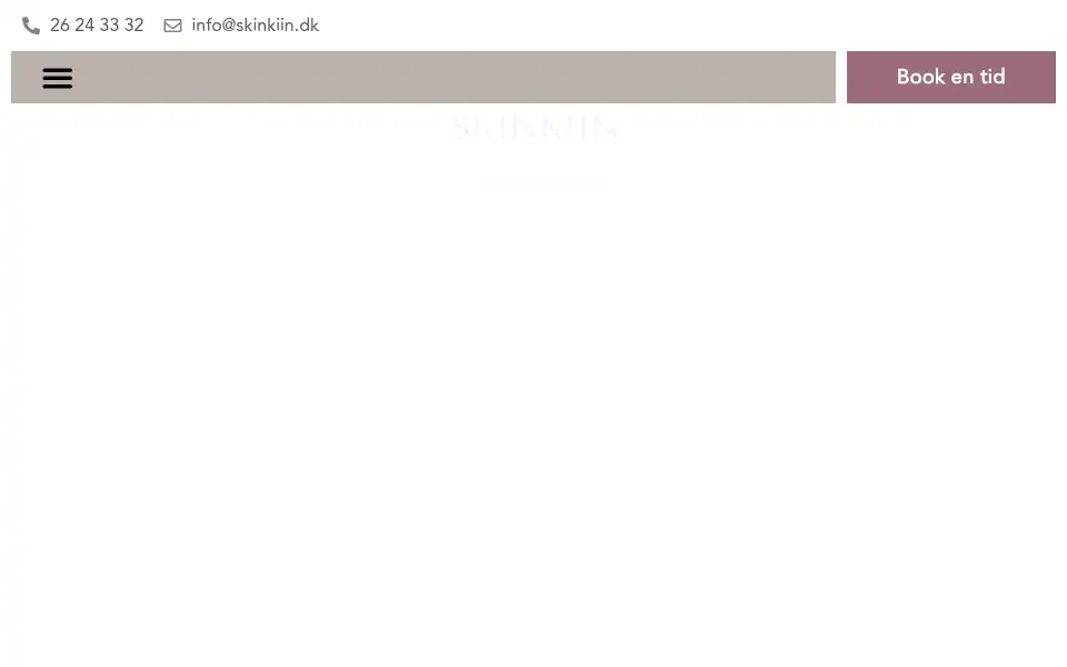 Screenshot of skinkiin.dk