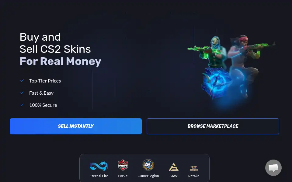 Screenshot of skinsprotocol.com