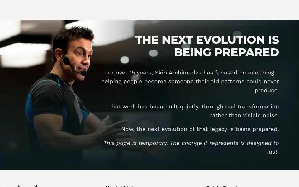 Screenshot of skiparchimedes.com