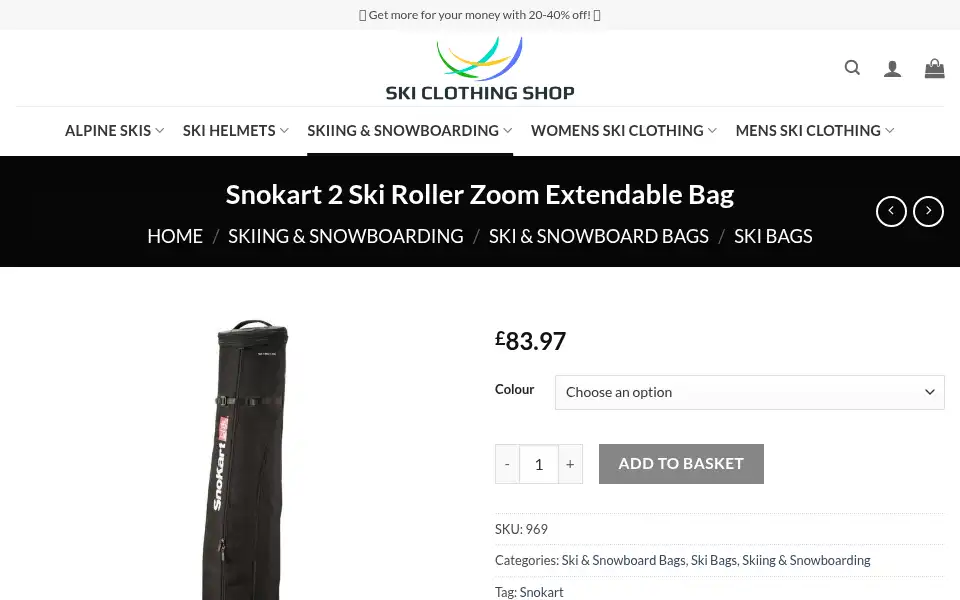 Screenshot of skisuitus.com