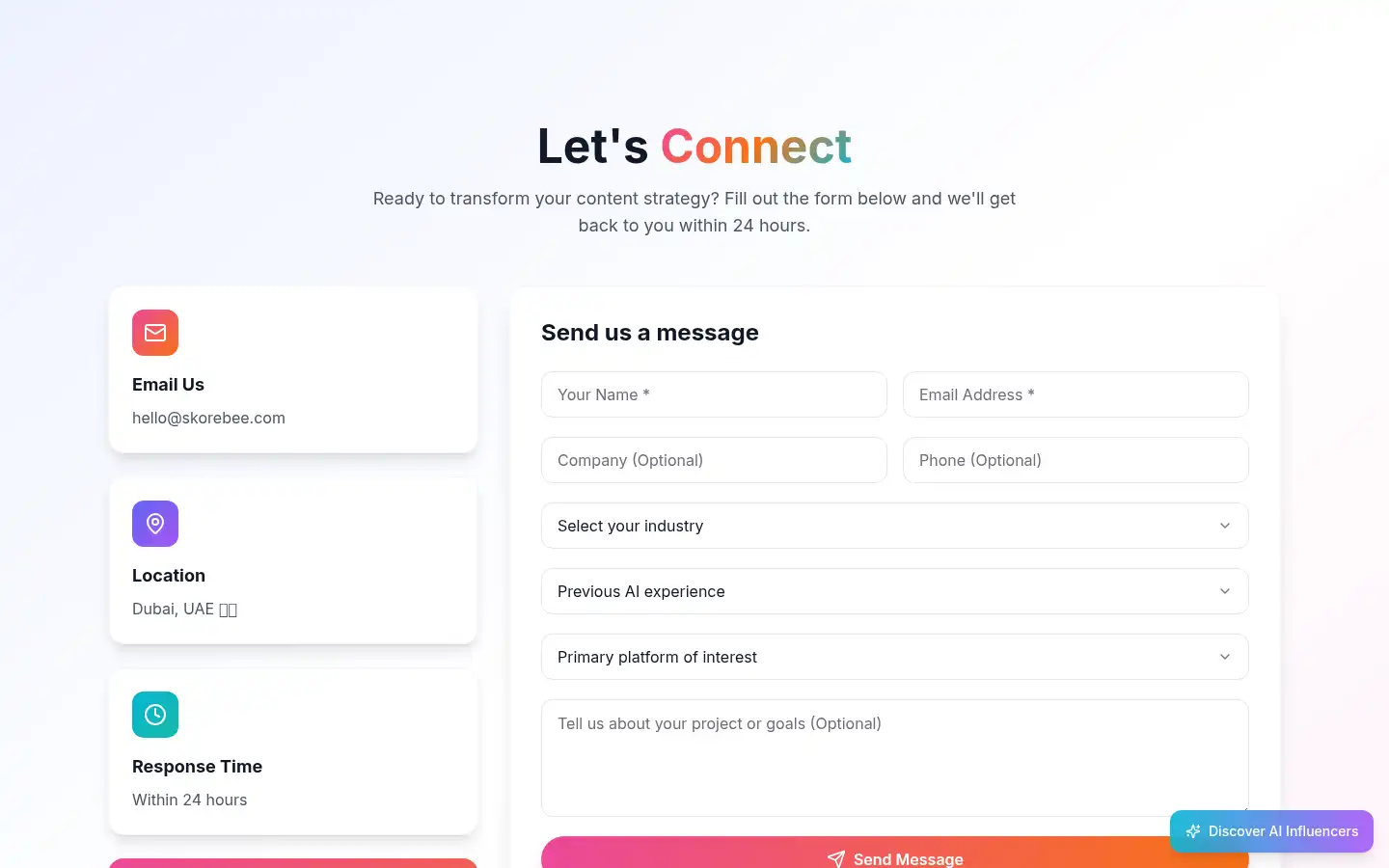 Screenshot of skorebee.com