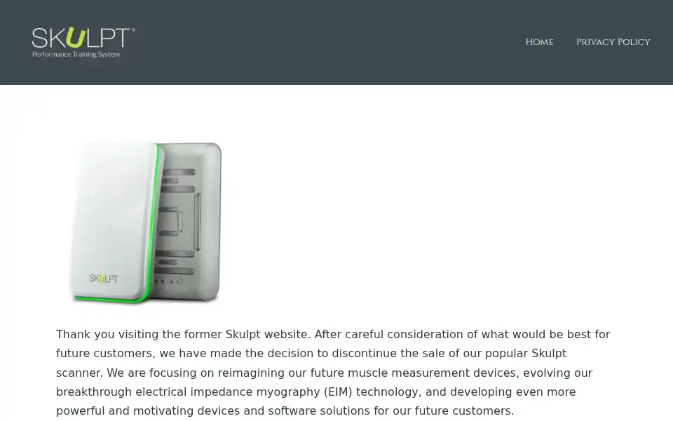 Screenshot of skulpt.me