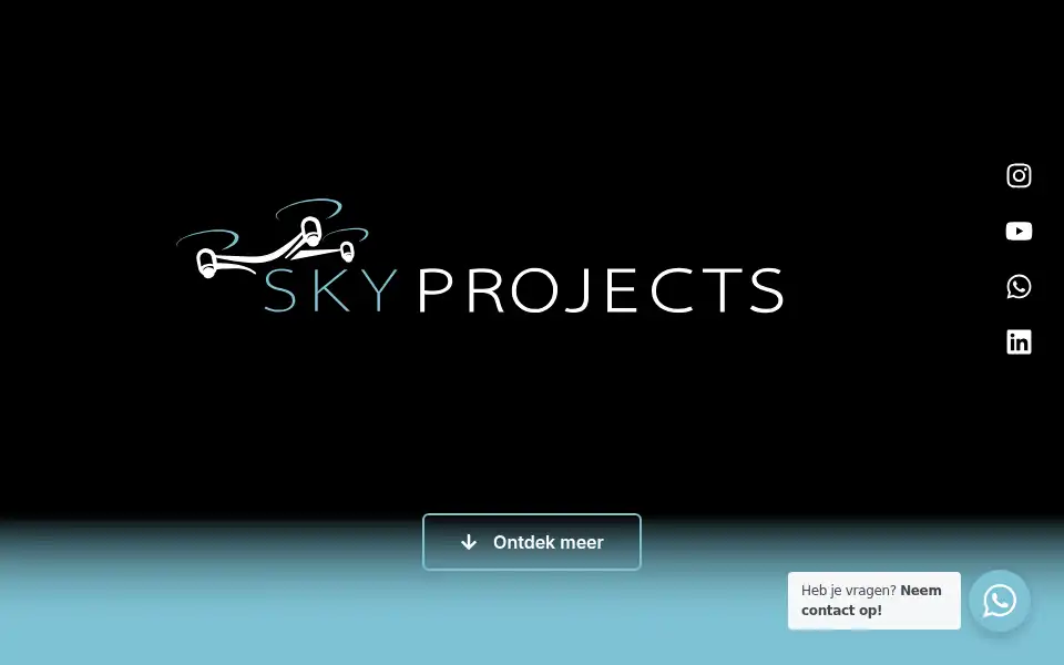 Screenshot of sky-projects.nl