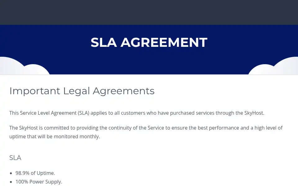 Screenshot of skyhost.pt