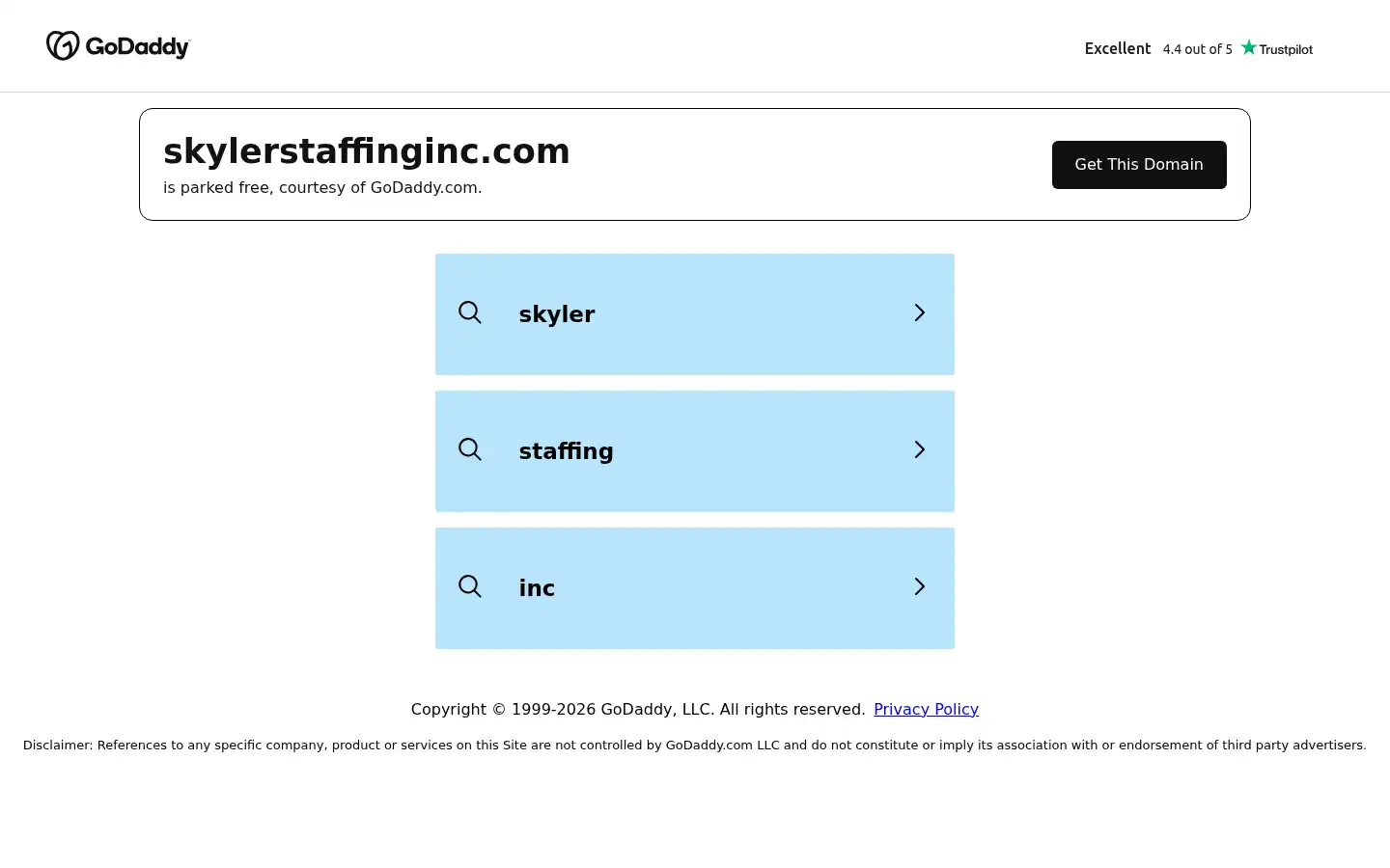 Screenshot of skylerstaffinginc.com