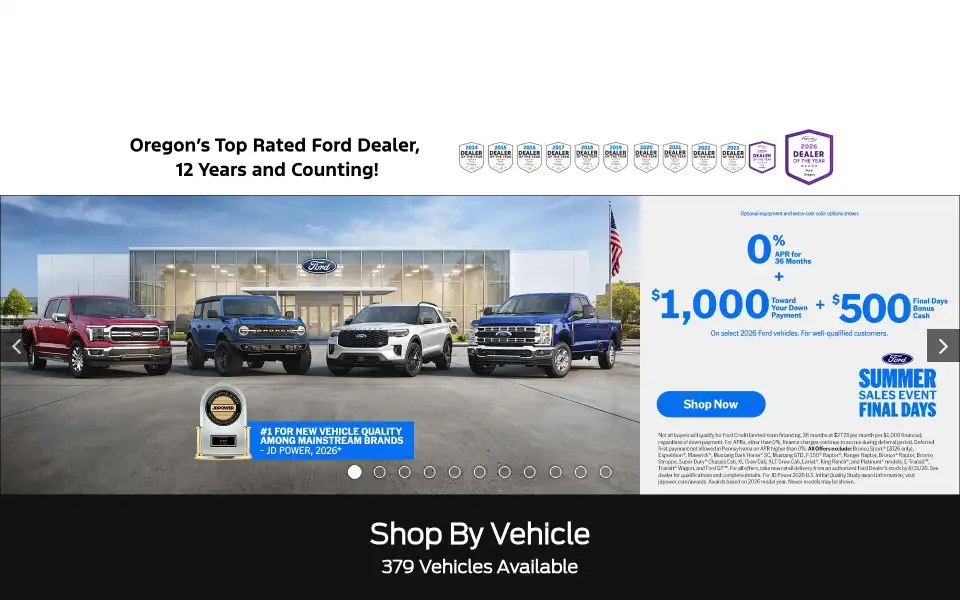 Screenshot of skylineforddirect.com