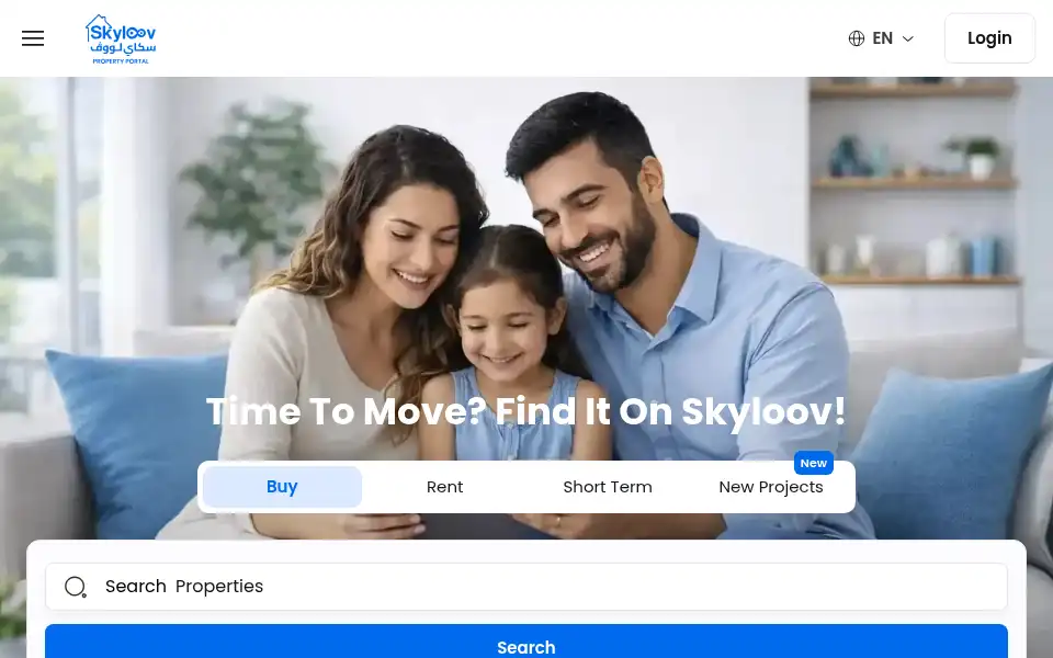 Screenshot of skyloov.com