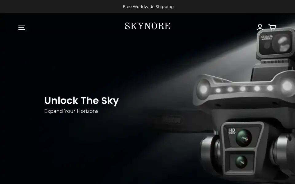 Screenshot of skynore-no.com