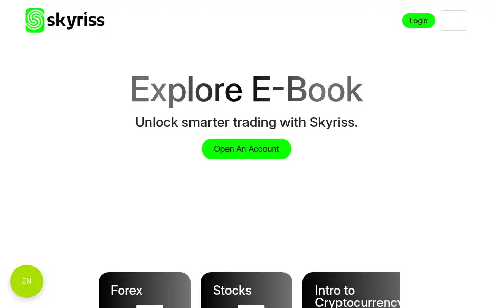 Screenshot of skyriss.com