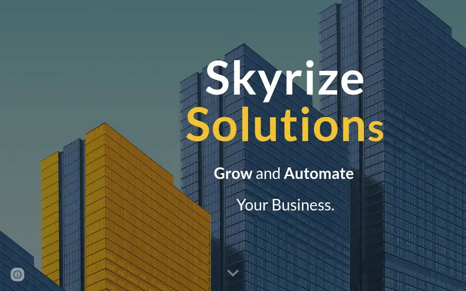 Screenshot of skyrizesolutions.com