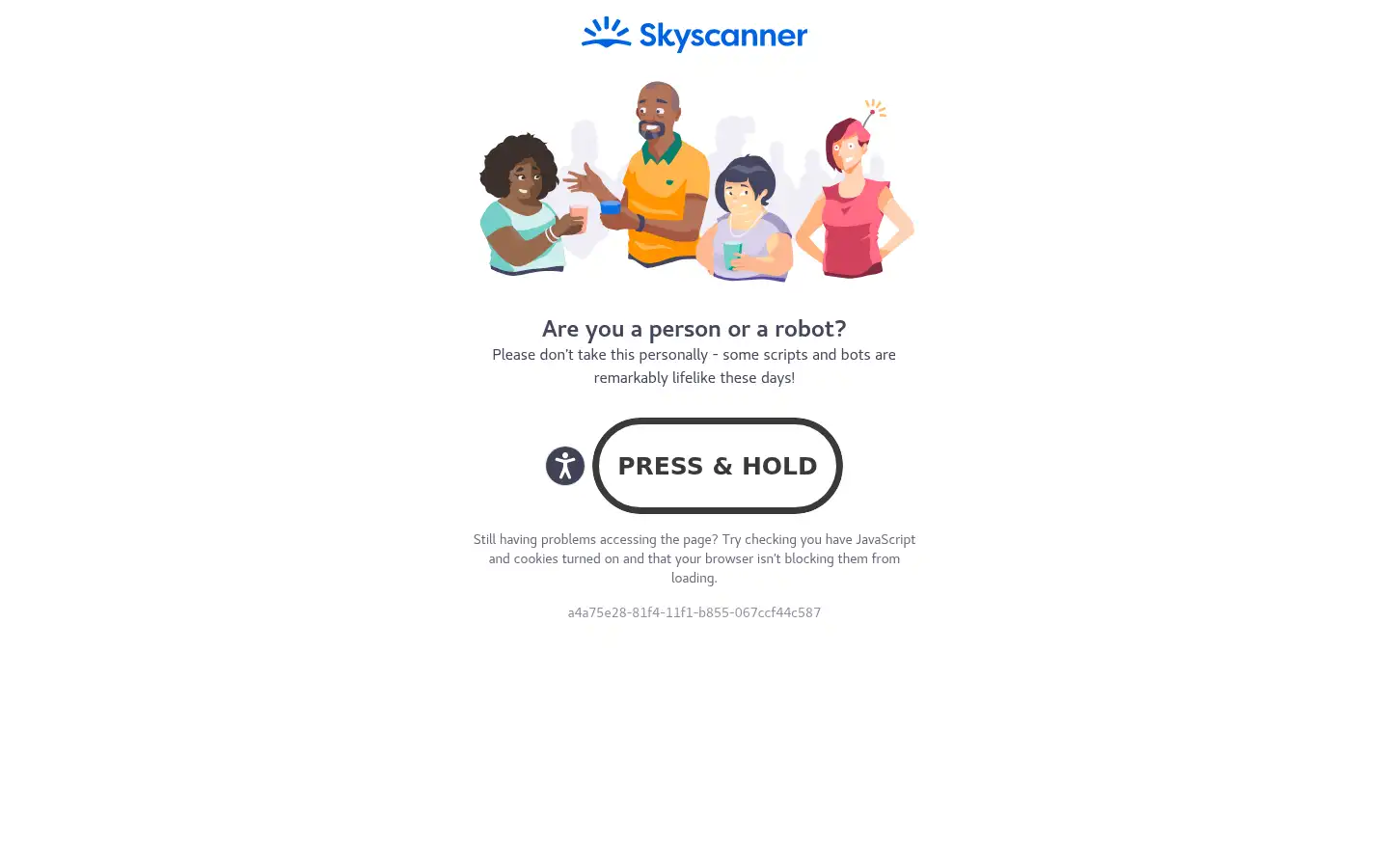Screenshot of skyscanner.ae