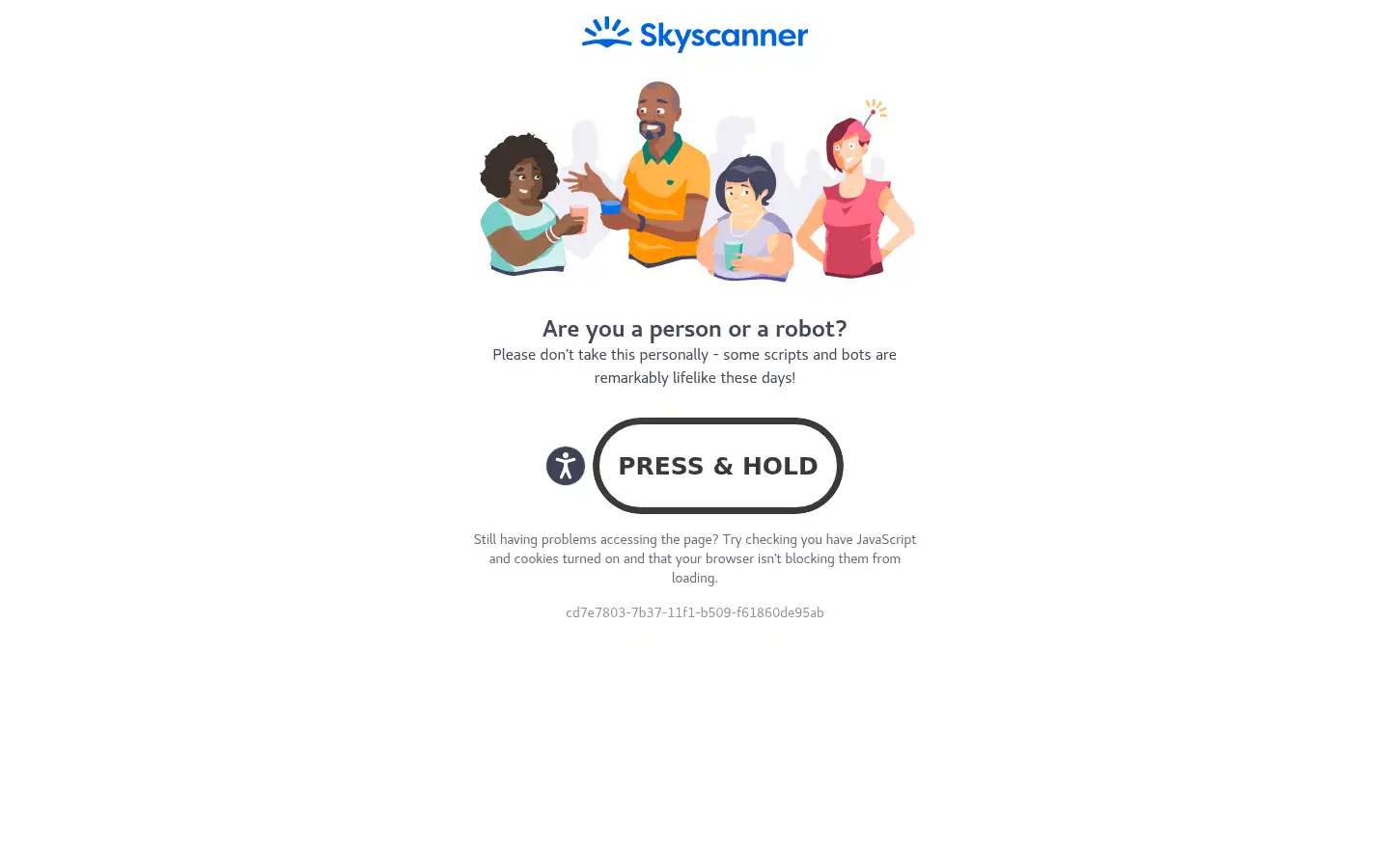 Screenshot of skyscanner.de