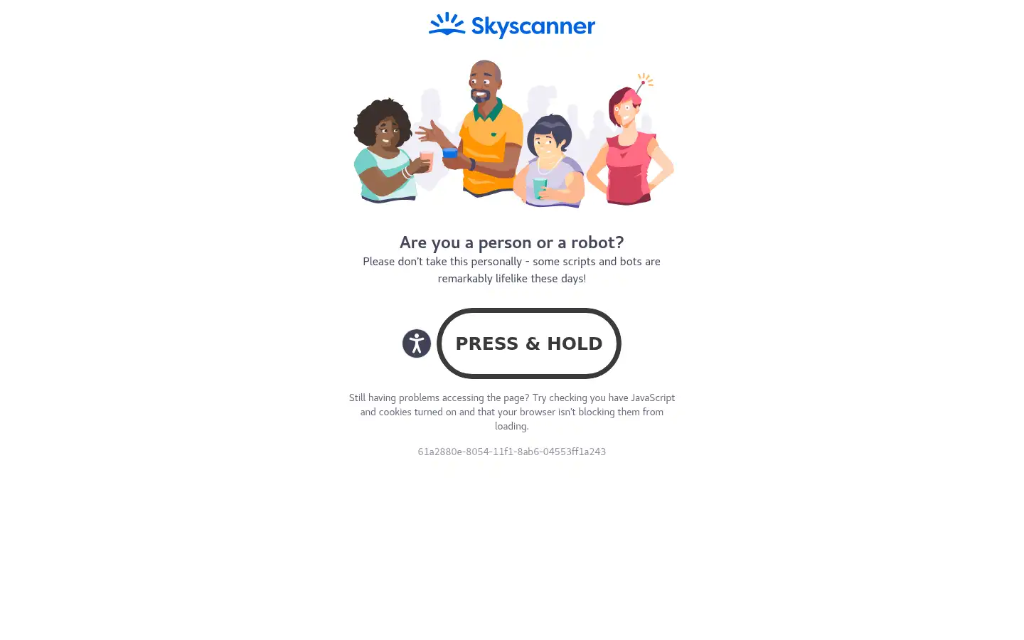 Screenshot of skyscanner.it