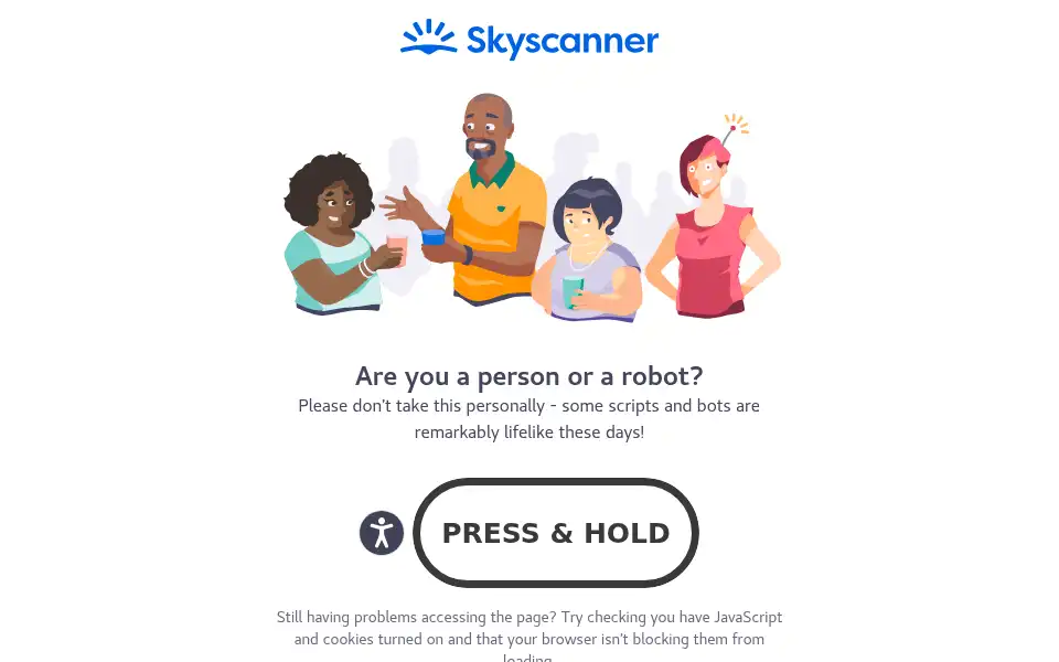 Screenshot of skyscanner.jp
