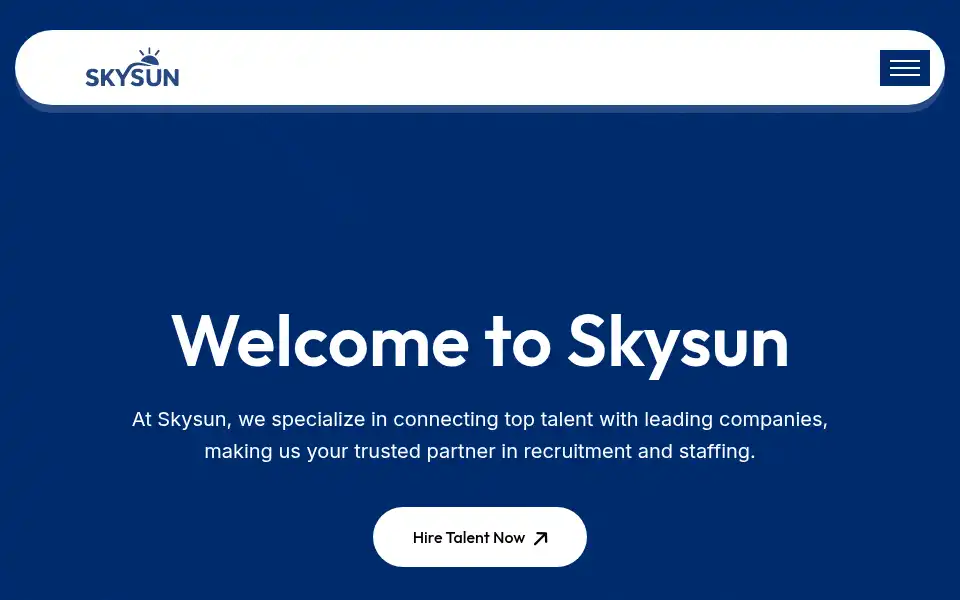 Screenshot of skysun.io