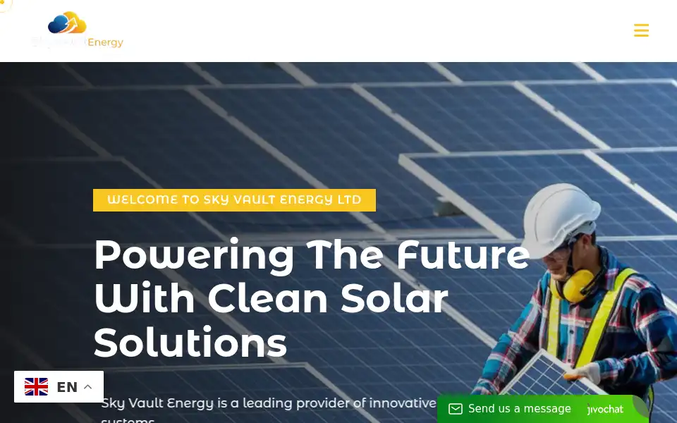 Screenshot of skyvaultenergyltd.com