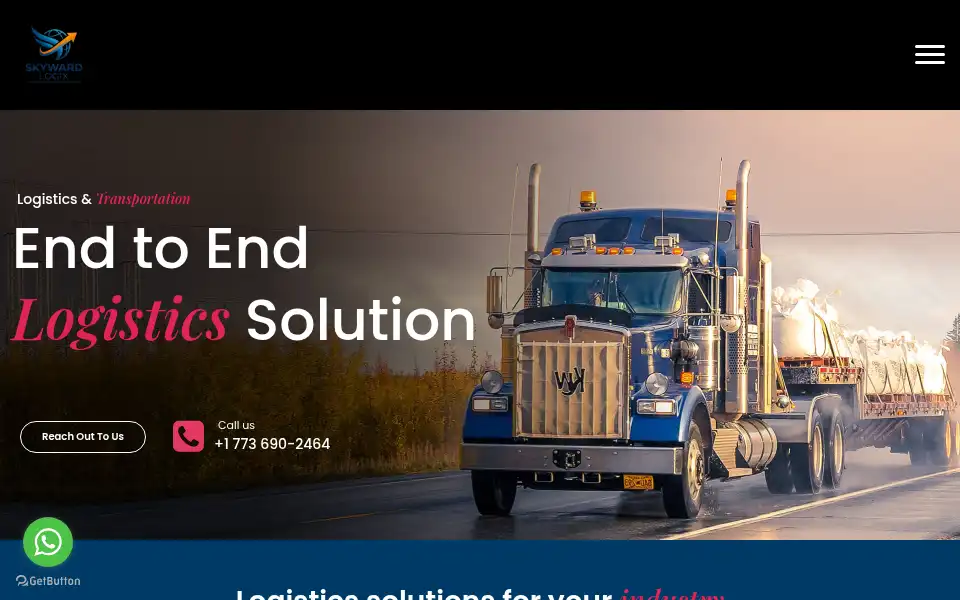 Screenshot of skywardlogix.com